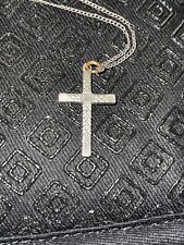 Antique silver crucifix for sale  TELFORD