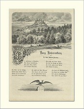 Burg hohenzollern zollerburg gebraucht kaufen  Grabenstätt