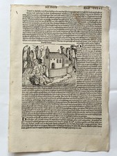 Riginal inkunabel blatt gebraucht kaufen  Nürnberg
