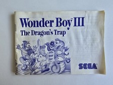 Wonder Boy III 🇪🇺 Sega Master System ( MANUAL ONLY ), usado comprar usado  Enviando para Brazil