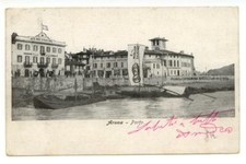 Cartolina arona porto usato  Italia