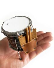 Bolsa de bateria - Bolsa de couro e palitos para kit de bateria miniatura AXE HEAVEN, usado comprar usado  Enviando para Brazil