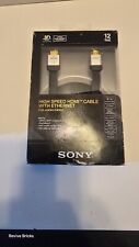 Cabo HDMI 1080P Sony DLC-HE37HFW alta velocidade com Ethernet para áudio/vídeo comprar usado  Enviando para Brazil