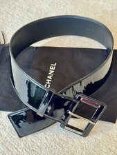 Chanel black patent for sale  LONDON