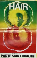 Affiche hair 1969 d'occasion  France