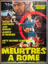 Affiche meurtres rome d'occasion  Paris XVIII