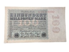 Inflationsgeld 100 millionen gebraucht kaufen  Deutschland