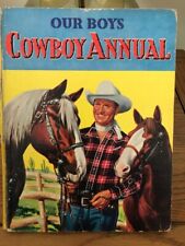 Boys cowboy annual for sale  STOCKTON-ON-TEES