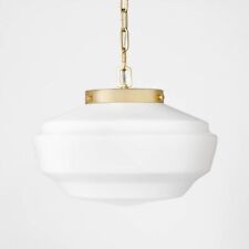 Milk glass pendant for sale  USA