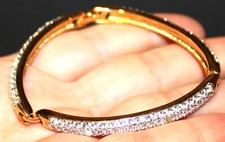 Usado, Fantástico SWAROVSKI assinado impecável pulseira de cristal brilhante com fecho de contas #563 comprar usado  Enviando para Brazil