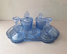 Art deco blue for sale  BRIGHTON