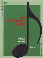 Wohltemperierte klavier noten gebraucht kaufen  Berlin