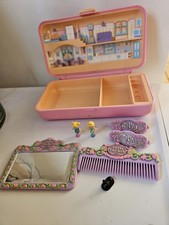 Vintage Polly Pocket Ładne włosy Zestaw do zabawy Bluebird 1990 100% KOMPLETNY W BARDZO DOBRYM STANIE RZADKI na sprzedaż  Wysyłka do Poland