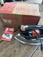 UNIVERSAL "707" VAPOR E FERRO SECO - VINTAGE DÉCADA DE 1950 Excelente, usado comprar usado  Enviando para Brazil