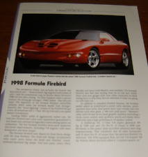 1998 pontiac formula for sale  Melvindale