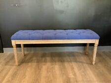 Blue denim tufted for sale  Cape May Court House