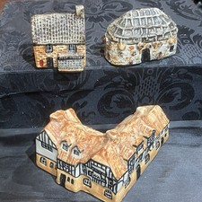Miniature ceramic buildings for sale  IPSWICH