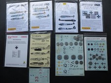 1:72 NO BOX lot decals  H  Germany  I comprar usado  Enviando para Brazil