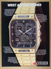 1983 Citizen DIGI-ANA Combo Watch impressão vintage anúncio, usado comprar usado  Enviando para Brazil