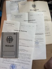 Alter wehrpass brd gebraucht kaufen  Hamburg
