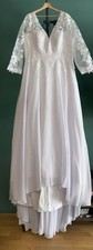 Brautkleid hochzeitskleid grö gebraucht kaufen  Bad Kreuznach