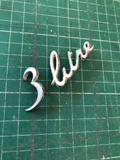 Litre badge chrome for sale  CATERHAM