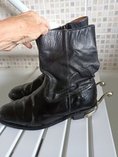Men black leather for sale  FOREST ROW