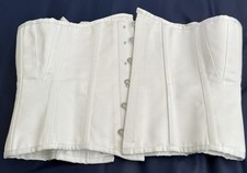 Ladies white corset for sale  HAVERFORDWEST