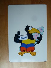 Altes blechschild hawaii gebraucht kaufen  Preetz