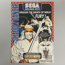 Usado, Shadow Dancer Sega C64 Amstrad Spectrum Atari Amiga 1990 Vintage Rétro Annonce comprar usado  Enviando para Brazil