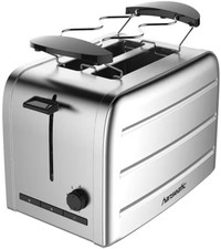 Toaster silber edelstahl gebraucht kaufen  Großmehring