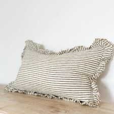 Riddled linen cushion for sale  NEWPORT