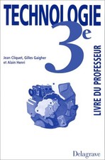Technologie livre professeur usato  Spedire a Italy
