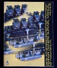 Ferrari Owner Survival Manual FAF Motorcars inc Peça Catálogo Técnico '84 Livro, usado comprar usado Ferrari Owner Survival Manual FAF Motorcars inc Peça Catálogo Técnico '84 Livro, usado comprar usado  Enviando para Brazil