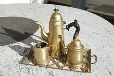 Antikes messing teeservice gebraucht kaufen  Überherrn