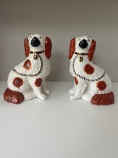 Staffordshire pottery dogs for sale  REIGATE