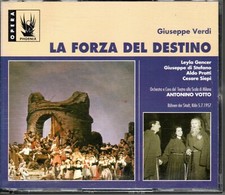 VERDI - LA FORZA DEL DESTINO - GENCER - DI STEFANO - PROTTI - VOTTO - 1957 comprar usado  Enviando para Brazil