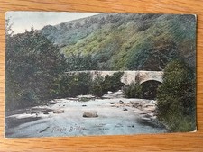 Fingle bridge postcard for sale  HITCHIN