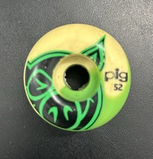 NOVO PORCO VINTAGE ANOS 90 52MM 97A SKATE SUP BMX MX SURF SKATE UMA RODA, usado comprar usado  Enviando para Brazil