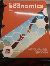Macroeconomics 23e by Campbell McConnell, Sean Masaki Flynn and Stanley L. Brue comprar usado  Enviando para Brazil