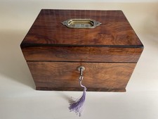 Victorian walnut jewellery for sale  SHREWSBURY