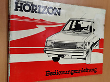 Chrysler simca horizon gebraucht kaufen  Spraitbach