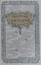 Programme théâtre antoine d'occasion  Nantes-