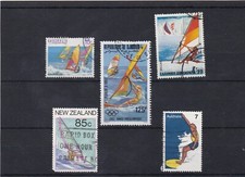 Sailboarding 5 stamps for sale  HAYLE