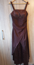 Abendkleid lang braun gebraucht kaufen  Lingen (Ems)