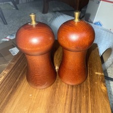 Raro moedor de sal de pimenta dinamarquesa Bodum vintage dos anos 1960 Dinamarca pat. Conjunto 118916 comprar usado  Enviando para Brazil