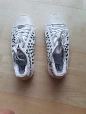 Weiße turnschuhe nieten gebraucht kaufen  Augsburg