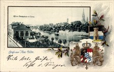 Präge wappen passepartout gebraucht kaufen  Berlin