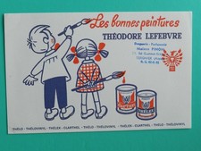 Buvard publicitaire peinture d'occasion  Lamotte-Beuvron