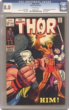 Thor #165 CGC 8.0 1969 2228115011 1º aplicativo completo. Adam Warlock comprar usado  Enviando para Brazil